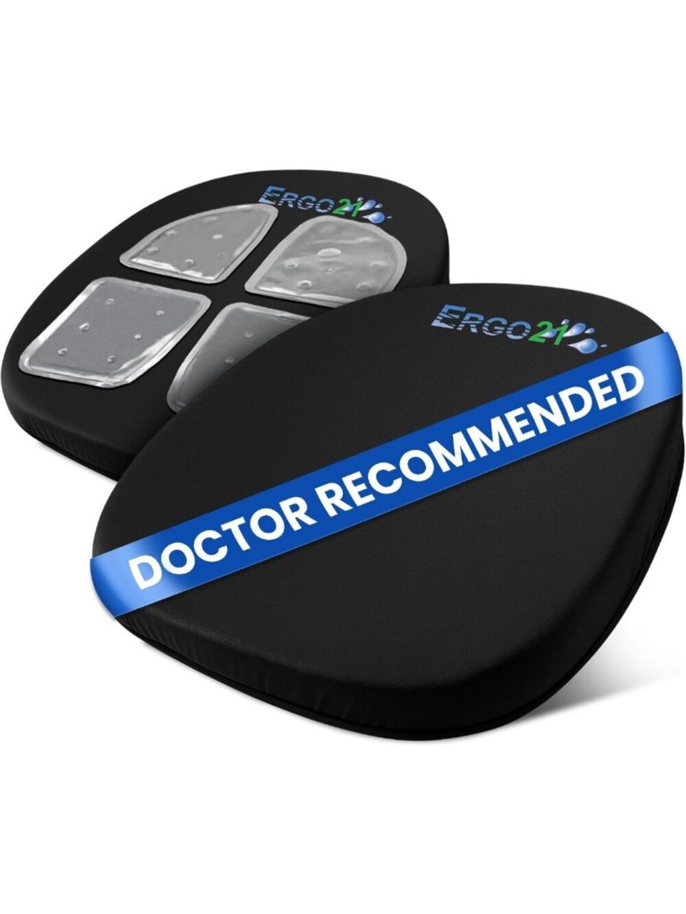 Comfortable Seat Cushion for Tailbone, Sciatica & Back Pain Relief - Travel
